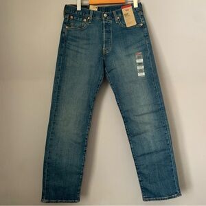 Levi’s 501 Original Straight Leg Blue Jeans 30x30 NWT